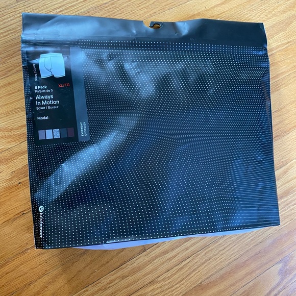 lululemon athletica Other - Lululemon Mens Boxers XL PACK of 5 NEW!